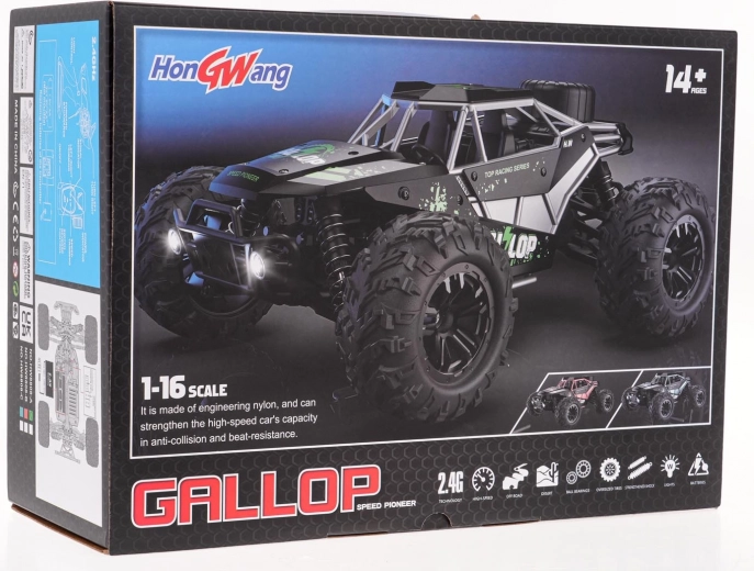 Carrozzeria in metallo resistente e paraurti anti-collisione