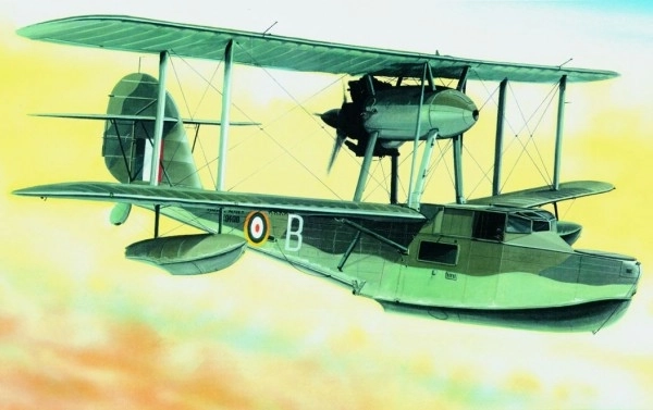 Modello Supermarine Walrus Scala 1:48