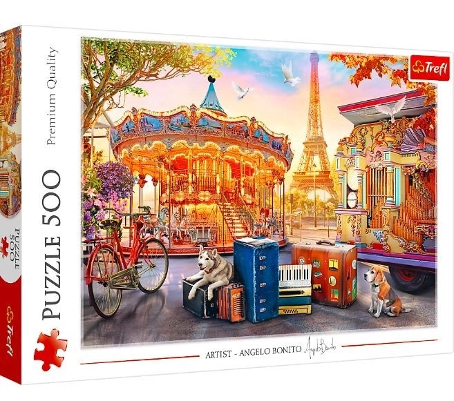 Puzzle Vacanze a Parigi 500 pezzi