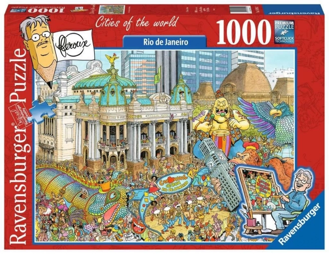 Puzzle Ravensburger Rio de Janeiro 1000 pezzi