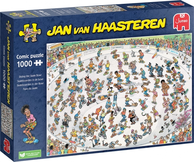 Puzzle Jan van Haasteren - Corsa sul Circuito 1000 Pezzi