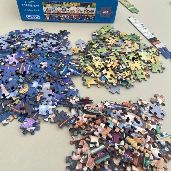 Puzzle panoramico Fid's Cafe 636 pezzi
