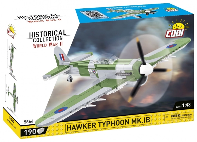 Modello di costruzione Hawker Typhoon Mk.1B