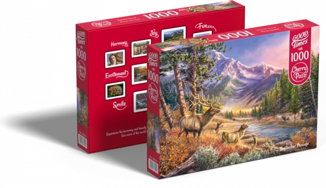 Puzzle Spostamento Autunnale 1000 Pezzi