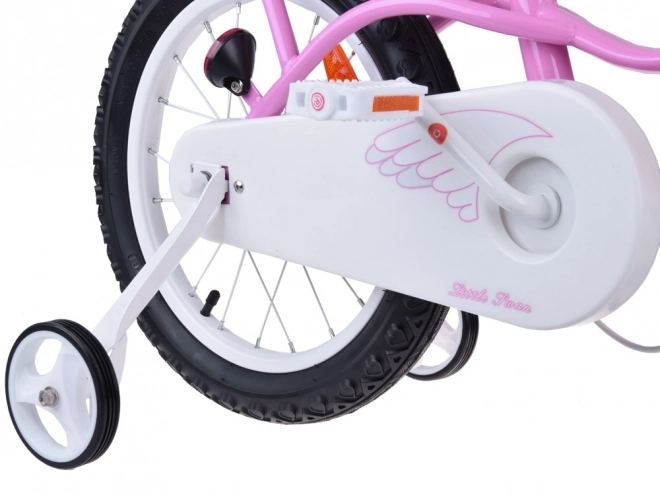 Royalbaby bicicletta 14'' Little Swan con accessori