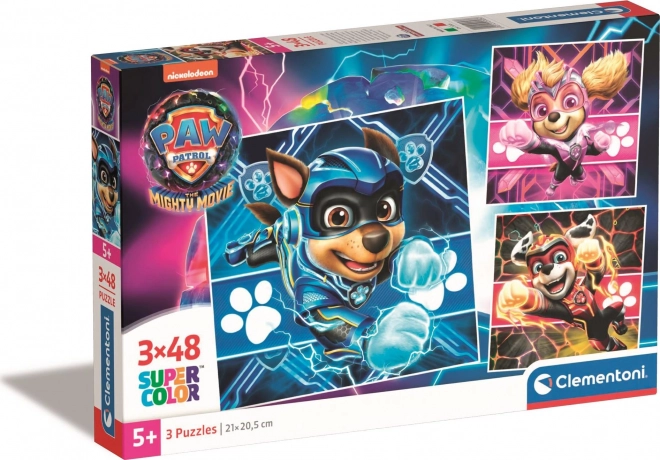 Puzzle Paw Patrol Il Grande Film 3x48 pezzi