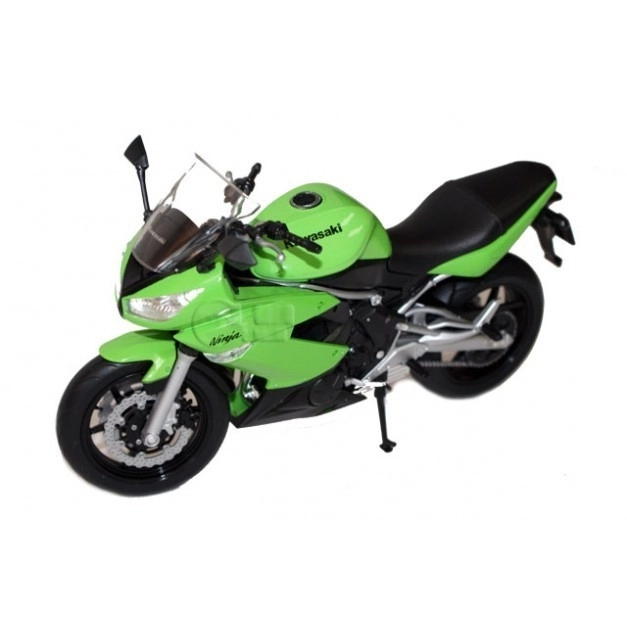 Modello Kawasaki Ninja 650R Verde 1:10