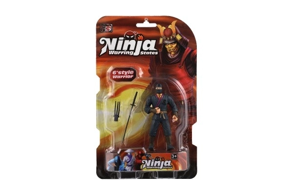 Figura ninja con accessori