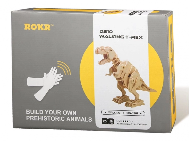 Puzzle 3D dinosauro T-Rex robotico