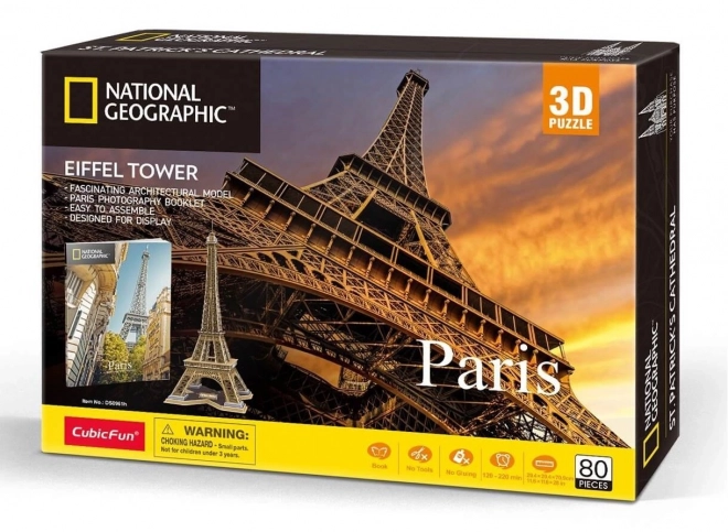 Puzzle 3D Parigi - National Geographic di CubicFun