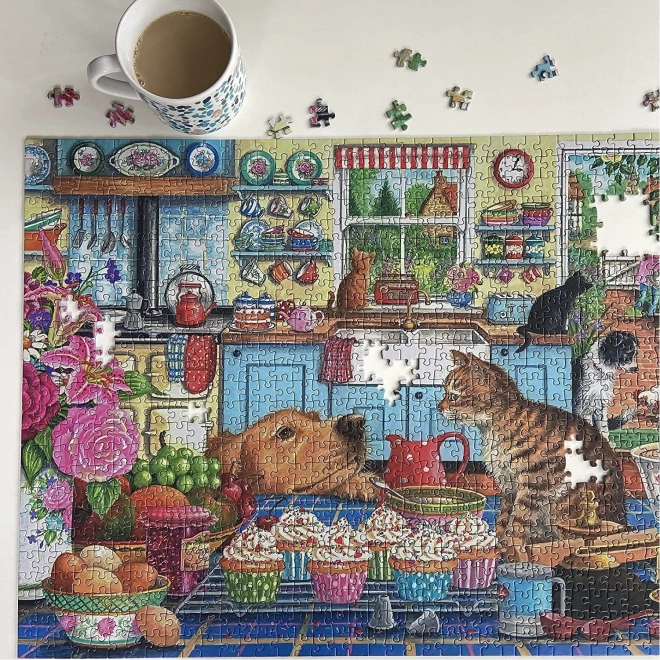 Puzzle prelibatezze invitanti 1000 pezzi