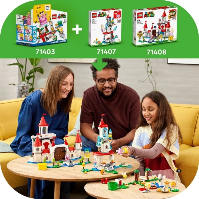 Lego Super Mario - Torre di Ghiaccio di Peach Gatto - Set di Espansione