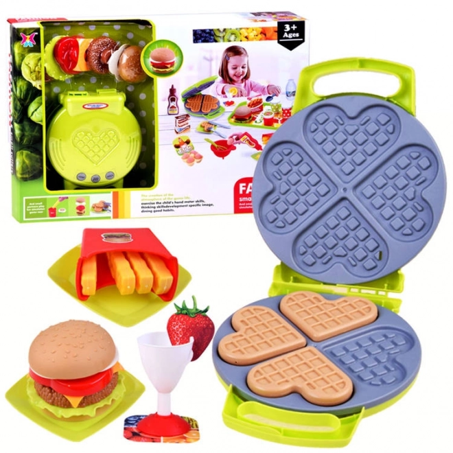 Set Gofriera e accessori cucina per bambini