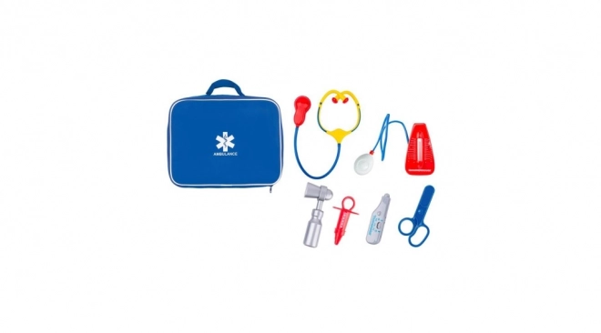 kit medico giocattolo con 7 accessori