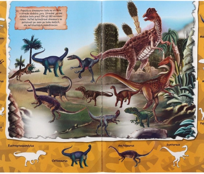 Libro Con Adesivi Dinosauri 2a Edizione