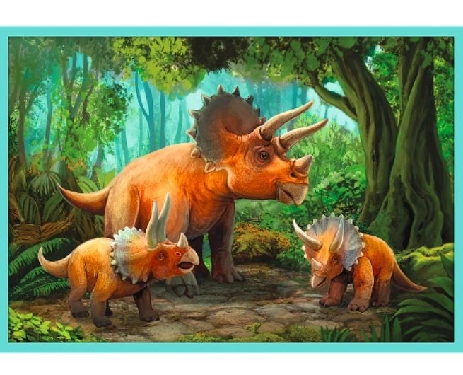 Puzzle mondo dei dinosauri