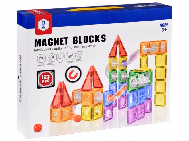 Costruzione magnetica pista biglie ZA4719 - 123 pezzi