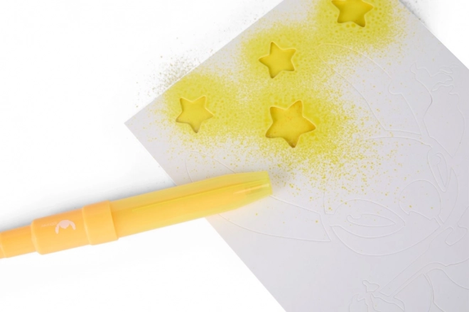 Grande set creativo di pittura con pennarelli soffianti di Stitch