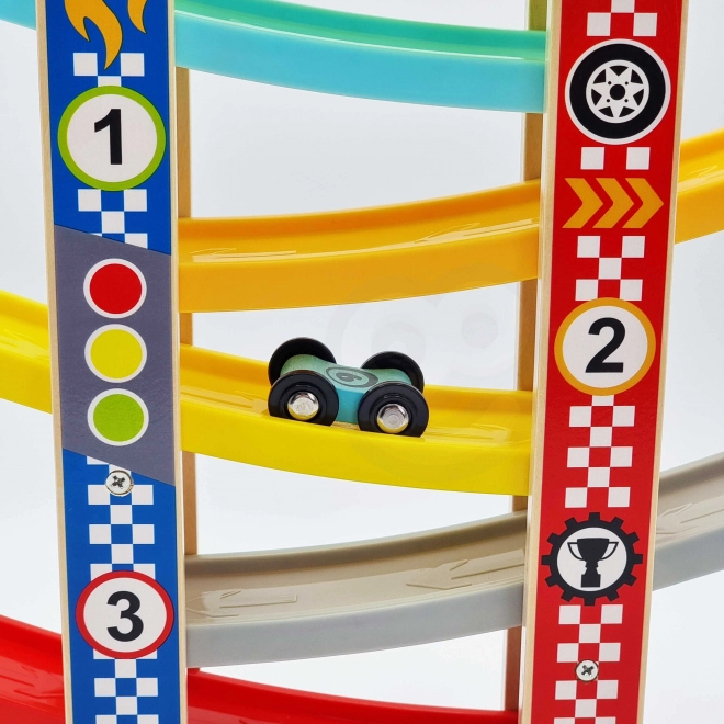 Tooky Toy Scivolo Colorato per Auto