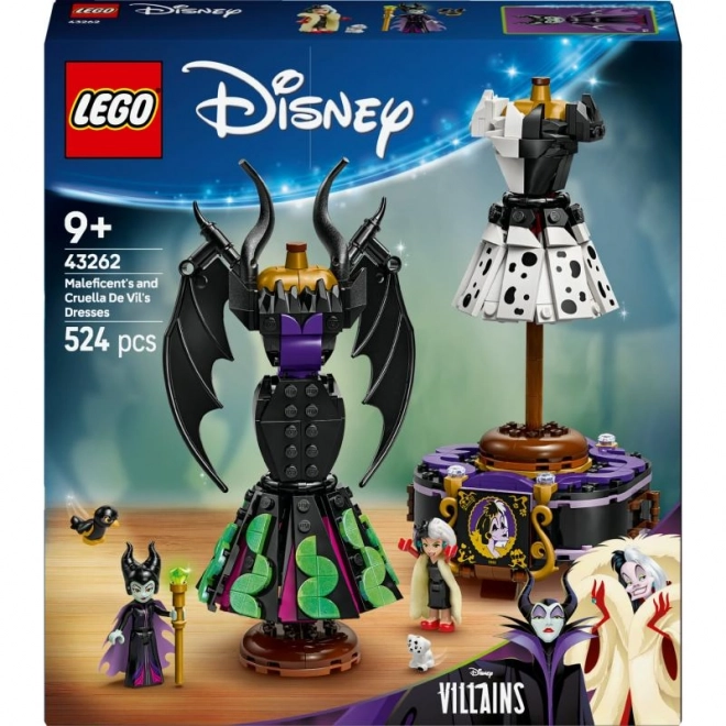 Abiti Lego Disney di Malefica e Crudelia De Mon