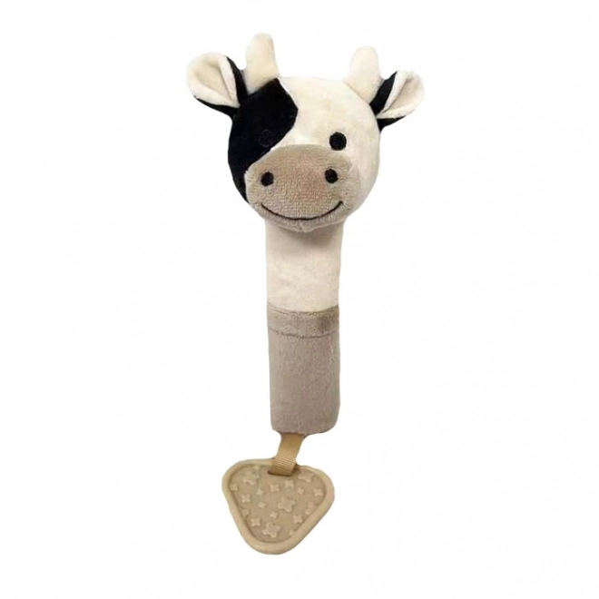 Giocattolo con suono mucca 17 cm