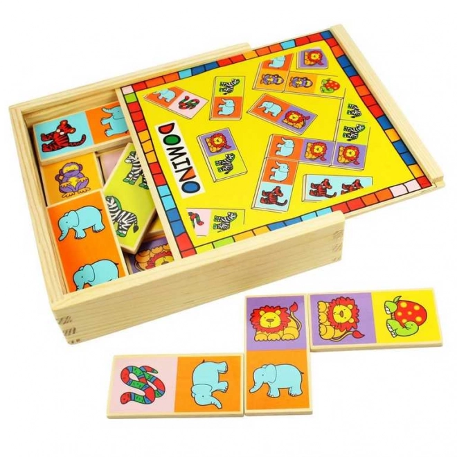 Domino Animali in Legno Bigjigs Toys