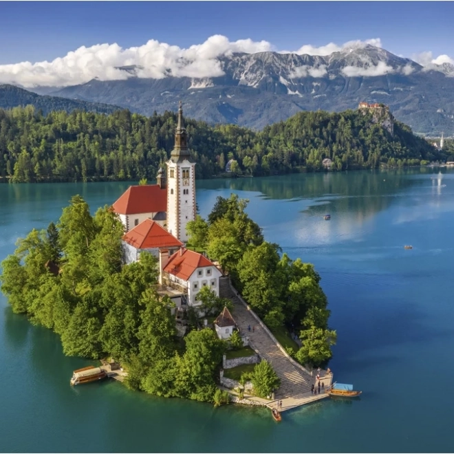 Puzzle Lago di Bled 500 pezzi