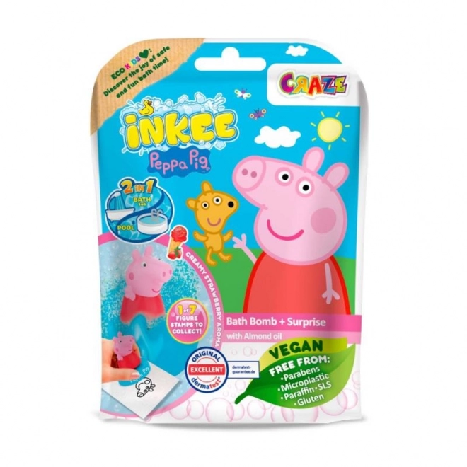 Bomba da bagno frizzante con sorpresa Peppa Pig