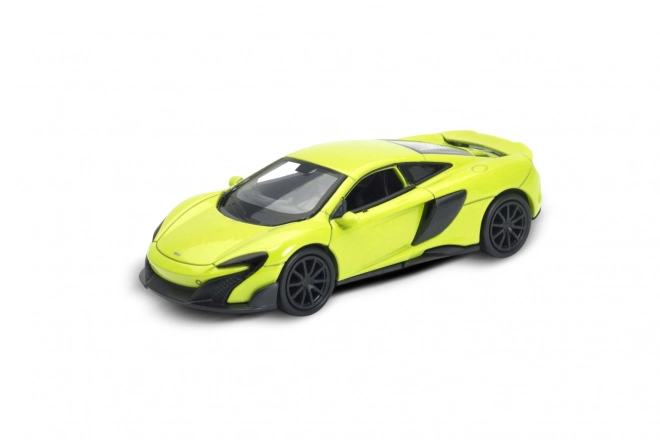 Modellino auto McLaren 675LT arancione