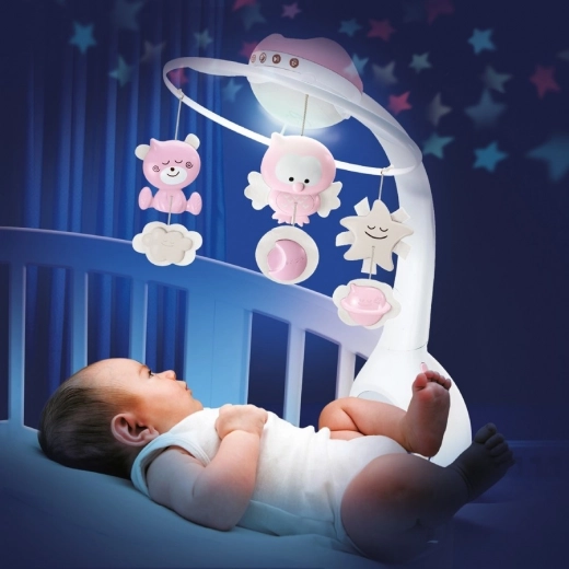 Luce, musica e proiezione di stelline rilassanti