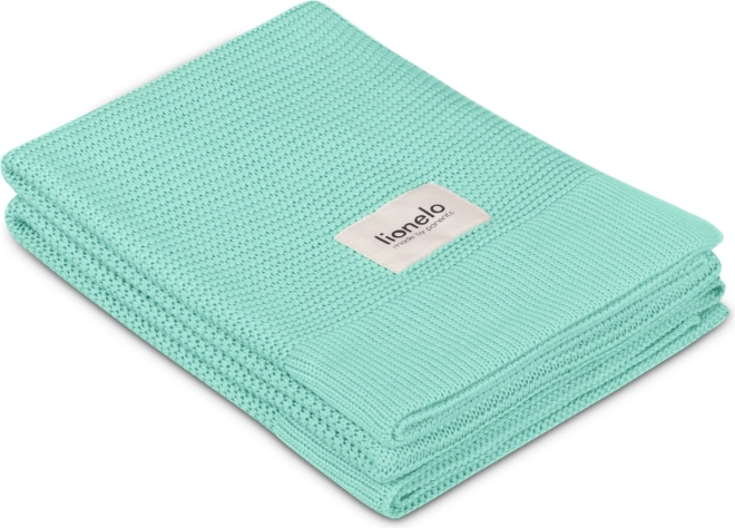 Coperta di bambù verde menta di Lionelo