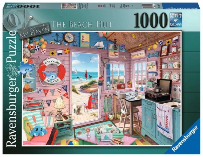 Ravensburger puzzle Il mio rifugio: Casetta sulla spiaggia 1000 pezzi