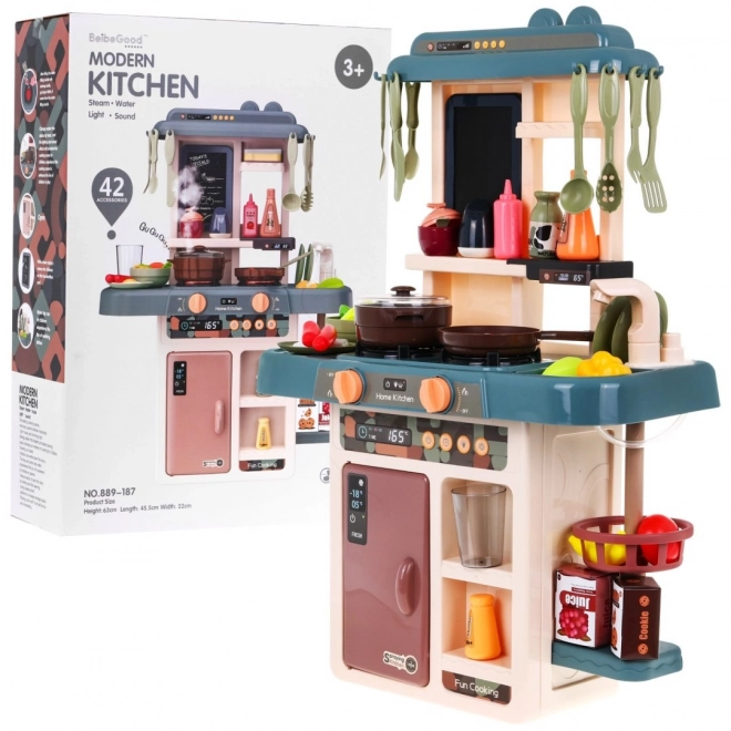 Cucina con Rubinetto e 42 Accessori