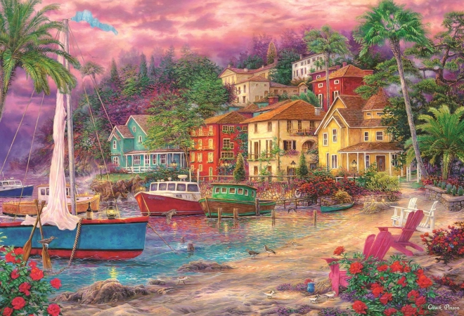 Puzzle Paesaggio Dorato 1500 Pezzi