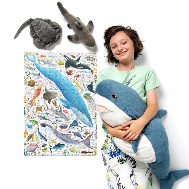 Puzzle Puzzlove Pesci e animali acquatici 500 pezzi