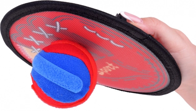 Gioco sportivo Catchball set 2 x bersaglio + 2 palline