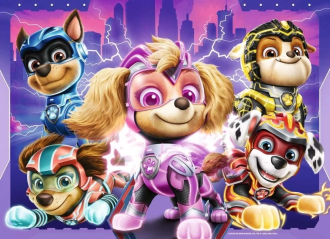 RAVENSBURGER Puzzle Paw Patrol nel film di successo 4x42 pezzi