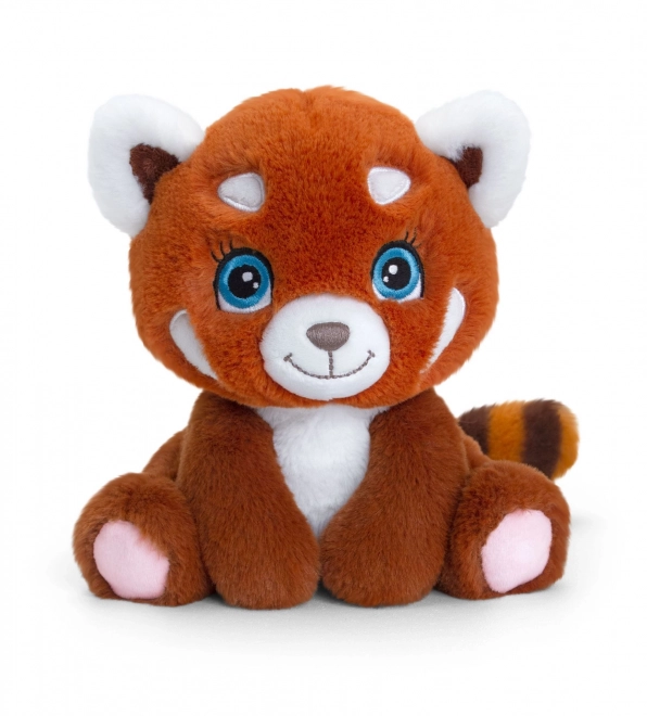 Panda rossa Keeleco - Giocattolo eco in peluche 16 cm