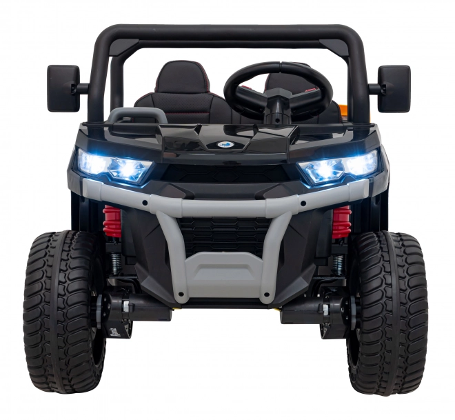 Auto Pick-Up Speed 900 pro bambini nero + trazione 4x4 + pompa mobile + vano bagagli + telecomando + pala + LED audio