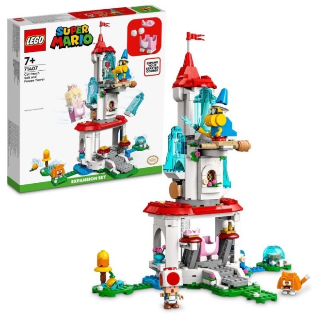 Lego Super Mario - Torre di Ghiaccio di Peach Gatto - Set di Espansione