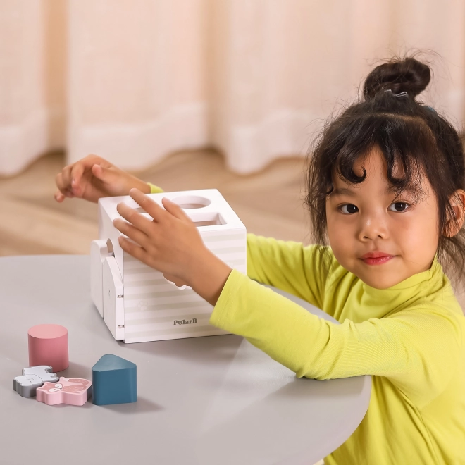 Sorter educativo con blocchi a sonagli PolarB Montessori