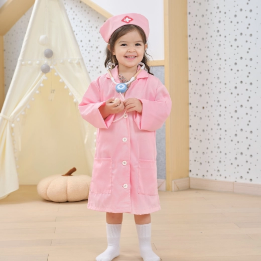 Giacchina rosa autentica con tasca