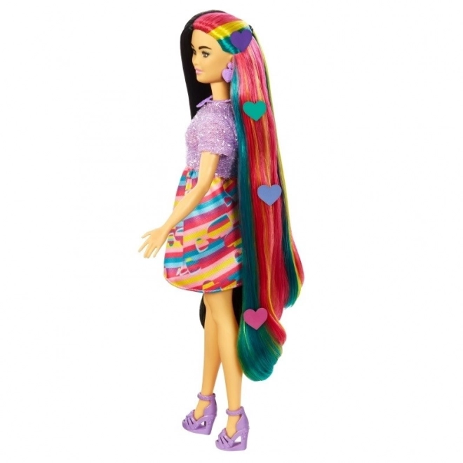 Bambola Barbie Totally Hair capelli colorati e accessori