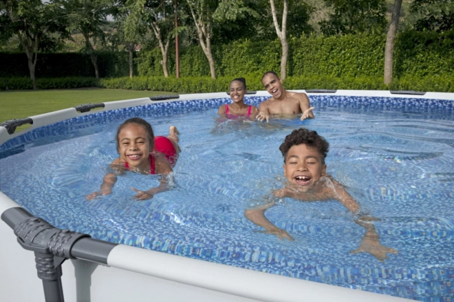 Piscina Steel Pro MAX 427x84 14FT BESTWAY 3in1 + pompa + filtro II