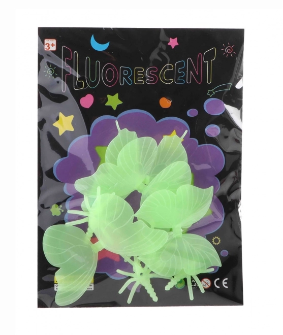Decorazioni adesive brillanti al buio 12 pezzi