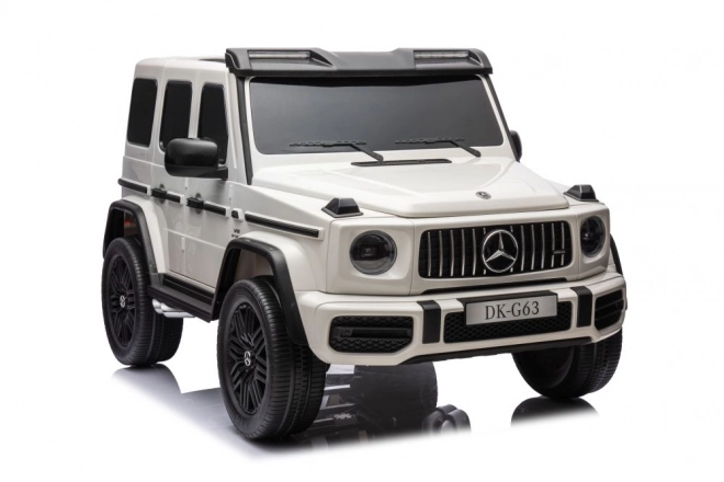 Auto elettrico Mercedes G63 XXL bianco 24V