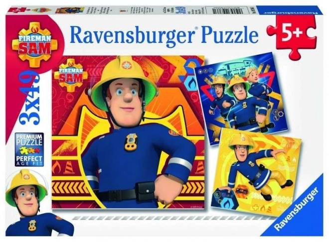 Puzzle Sam Il Pompiere Ravensburger