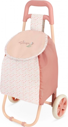 Carrellino pieghevole per bambini Tulipe – rosa