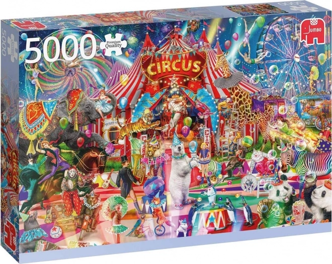 Puzzle JUMBO Notte al Circo 5000 Pezzi