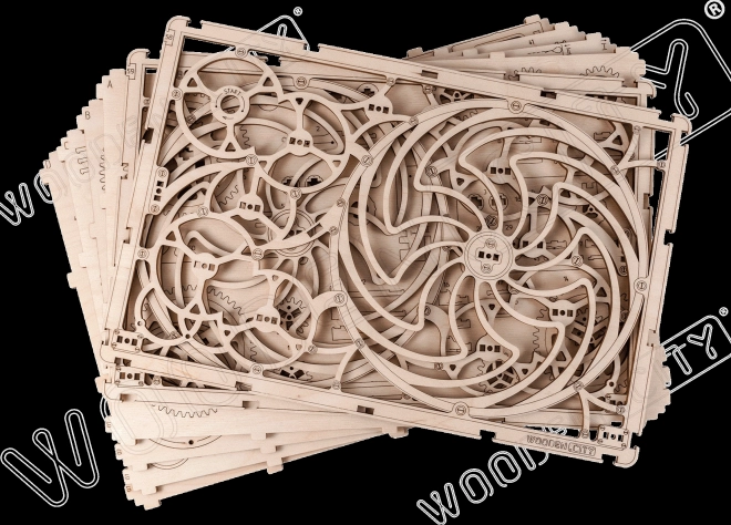 Puzzle 3D in legno Kinetic Picture